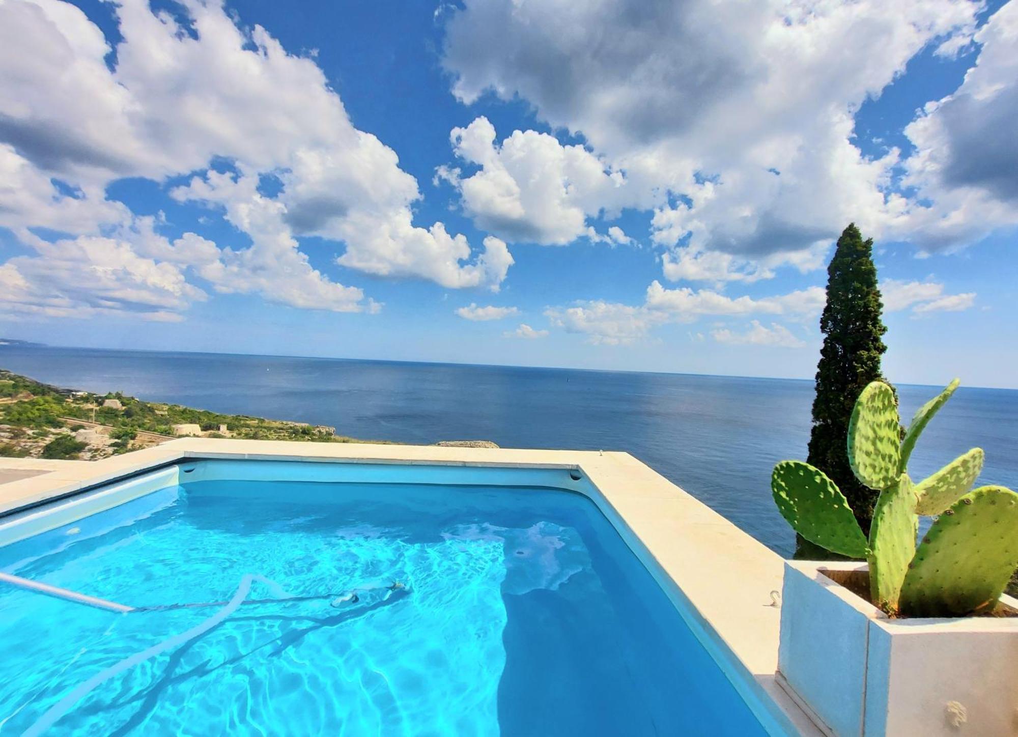 Blu Suite Cottage Sul Mare E Swimming Pool Tricase Εξωτερικό φωτογραφία